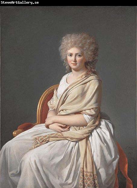 Jacques-Louis David Portrait of Anne Marie Louise Thelusson,